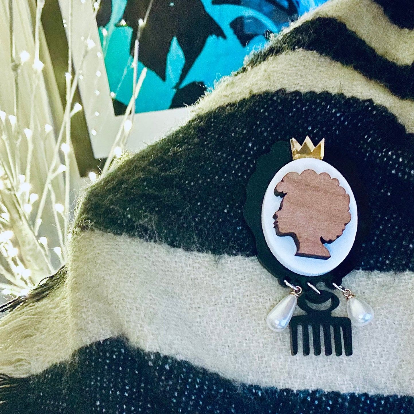 TenderHeaded Joy At The Root Brooch