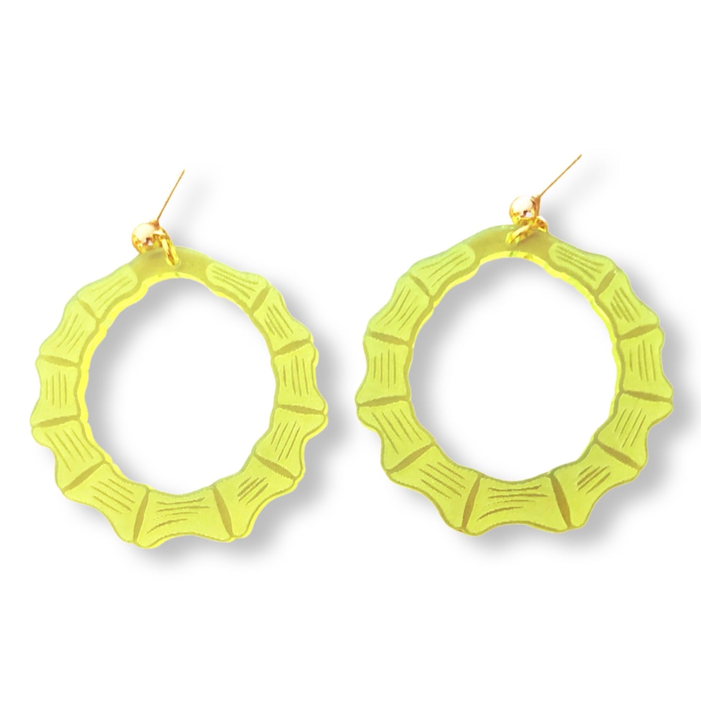 Neon Green Faux Knockers