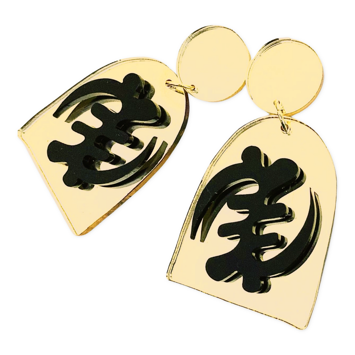 Gye Nyame Black and Gold