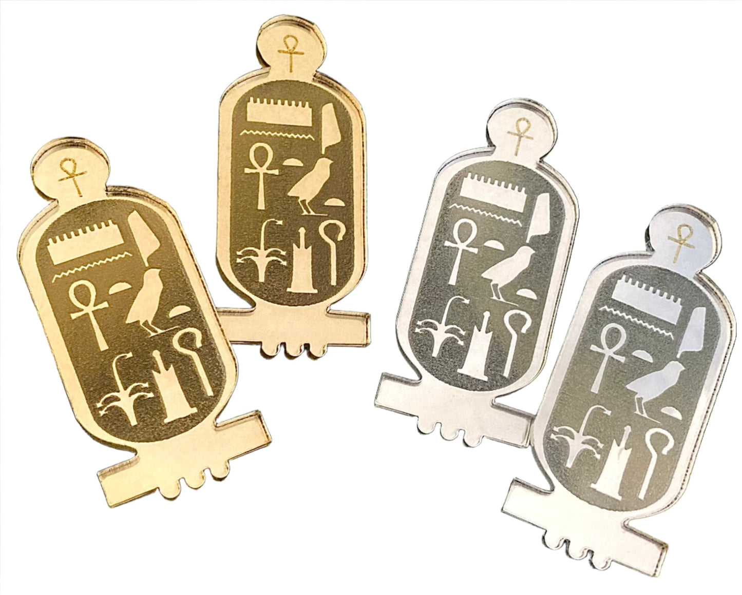 King Tut Cartouche studs or Pin