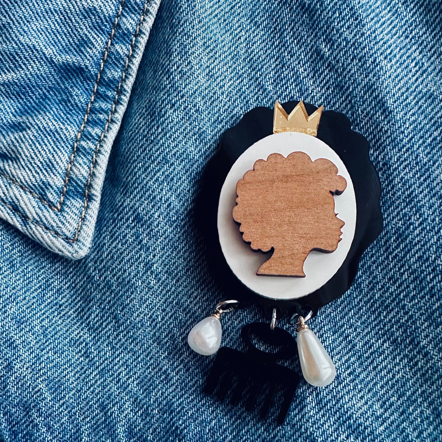 TenderHeaded Joy At The Root Brooch