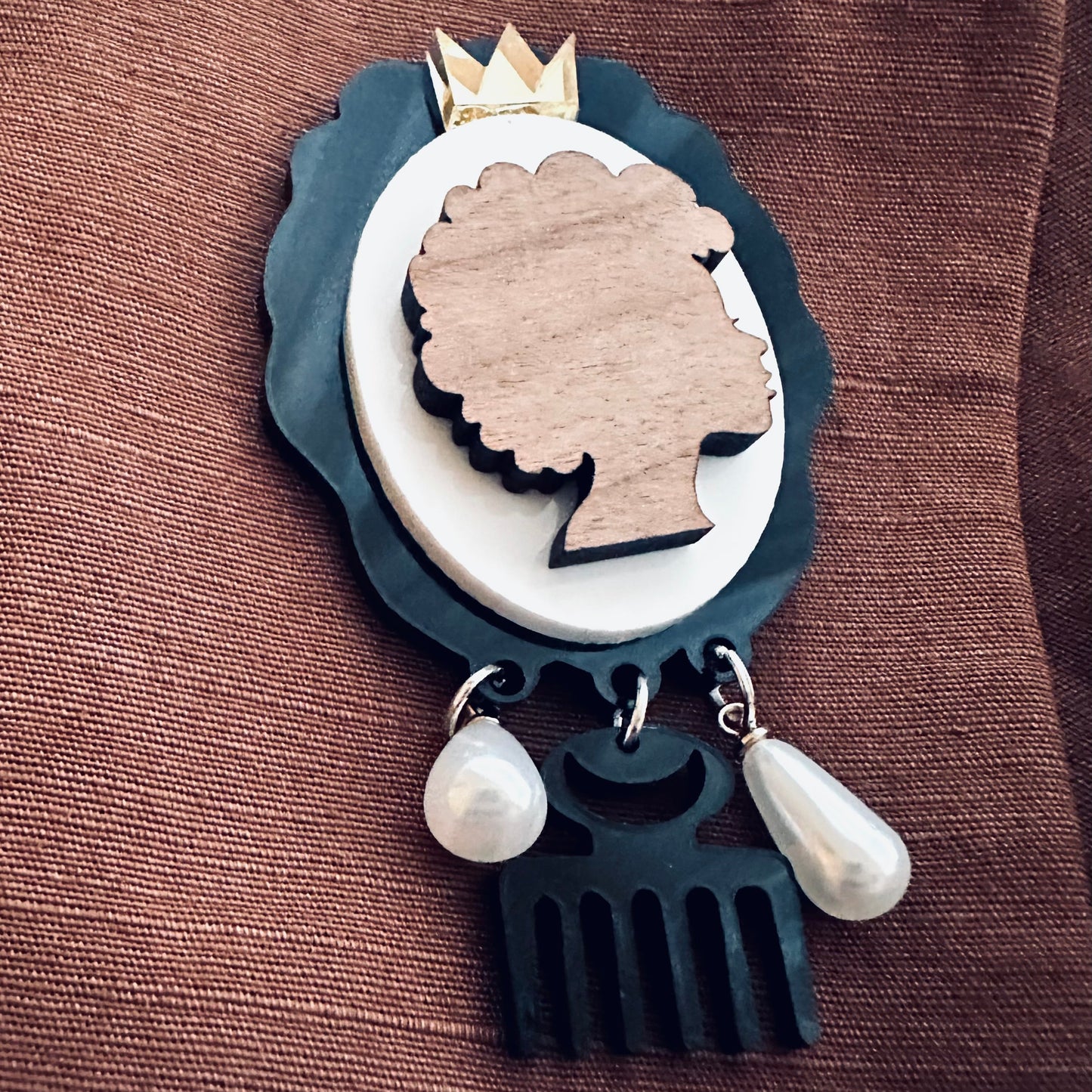 TenderHeaded Joy At The Root Brooch